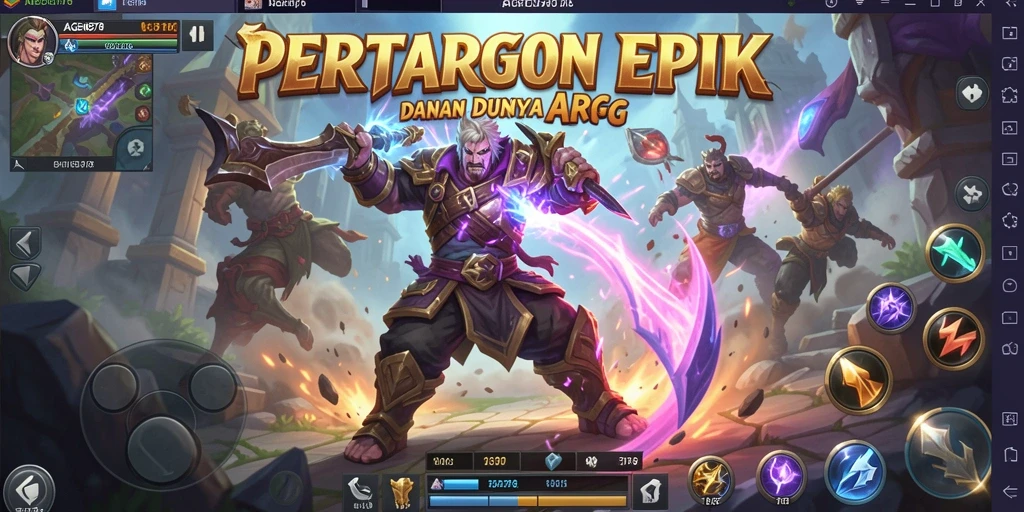 Screenshot utama AGEN878 menampilkan aksi pertarungan yang seru dan mendebarkan.