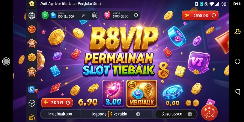 Tampilan gameplay B8VIP yang menarik dan penuh aksi Slot.