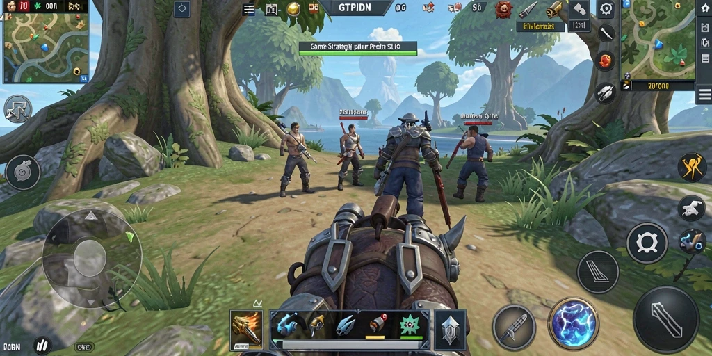 Tampilan menarik dari gameplay GTPIDN yang penuh strategi.