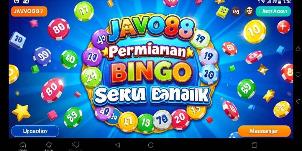 Tampilan gameplay menarik di JAVO88 saat permainan Bingo berlangsung.