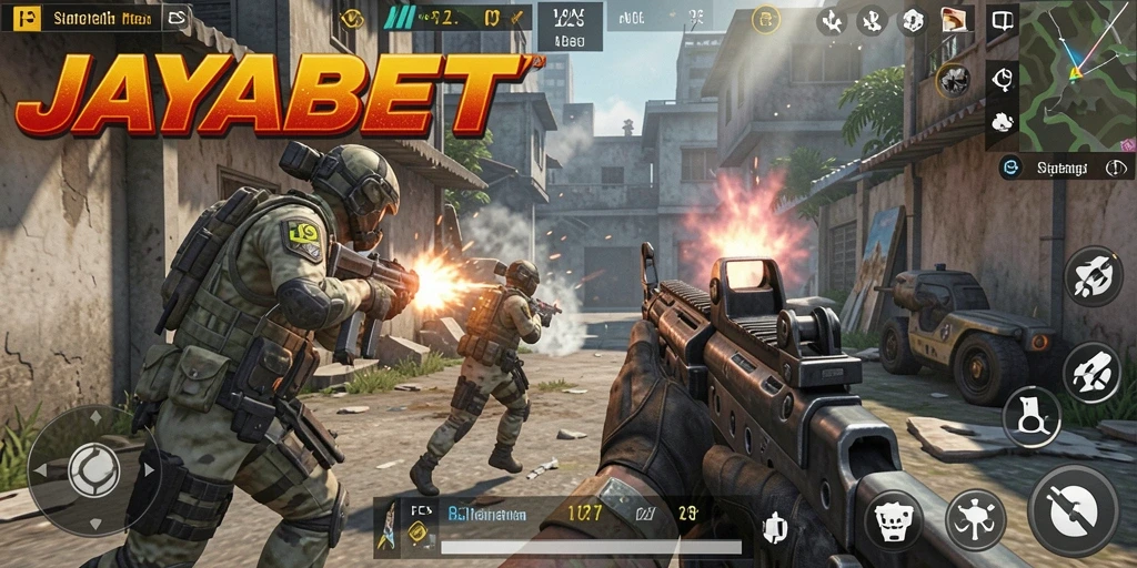 Tampilan gameplay intens dan seru dari JAYABET.