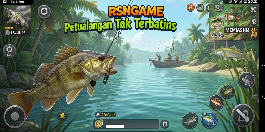 Tangkapan ikan yang mengesankan di RSNGAME dengan grafis menakjubkan.