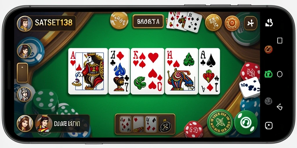 Tampilan gameplay SATSET138 yang seru dan menegangkan.