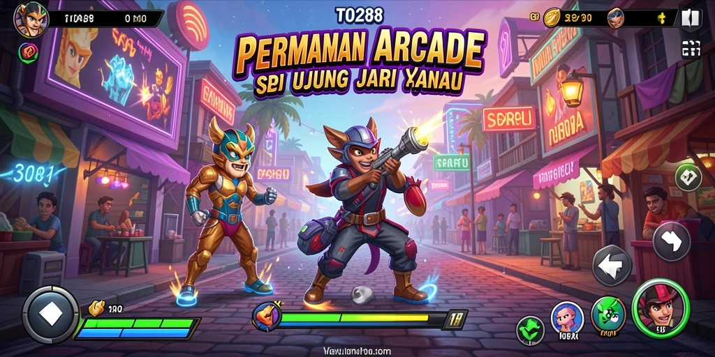 Tampilan menarik dari gameplay Arcade di TO288 dengan aksi seru.