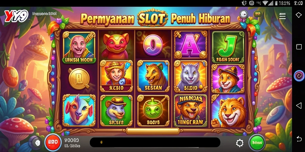 Tampilan gameplay Slot yang menarik di Y89 dengan berbagai tema seru.