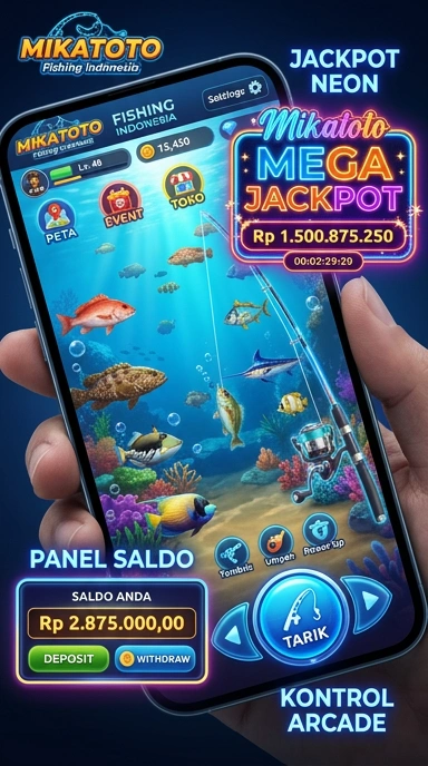 Tampilan utama aplikasi mikatoto dengan berbagai pilihan aplikasi.